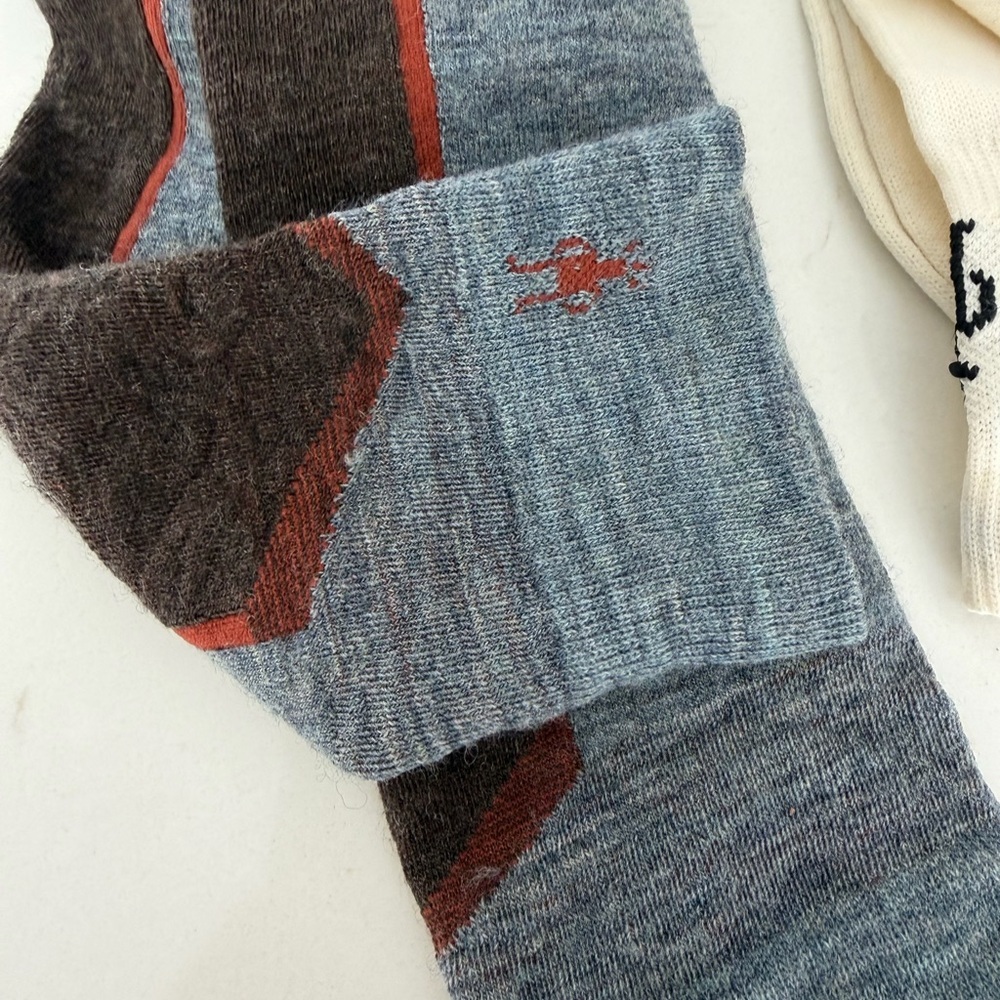 Smartwool Unisex Ski and Hike Liner Socks - NWT - BUNDLE of TWO Pair/ large - Picture 2 of 8
